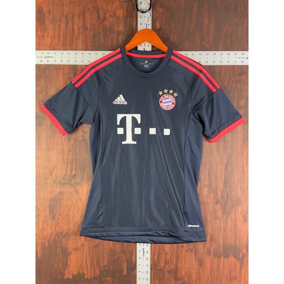 Adidas FC Bayern Munich Soccer Futbol Jersey 2015/16 Third Kit AA5222 Mens Small - Picture 2 of 9